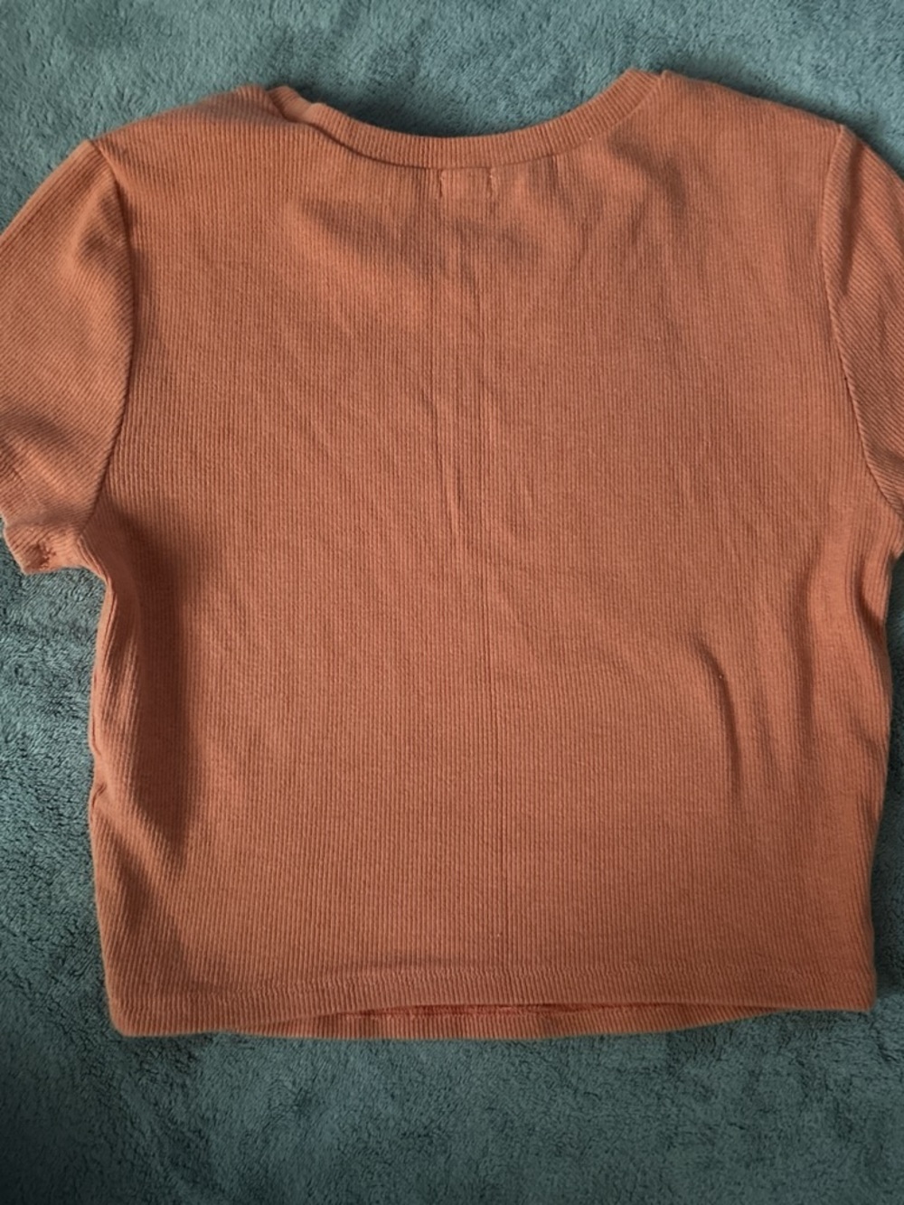 Garage Orange Ribbed Tee - Picture 3 of 3